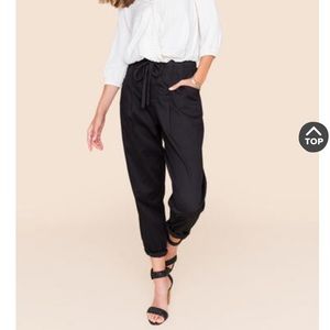 Rachel Paperbag Cuff Joggers